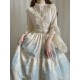Miss Point Point Garden Bell Sleeve Blouse(Reservation/2 Colours/Full Payment Without Shipping)